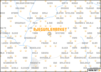 map of Ajegunle Market