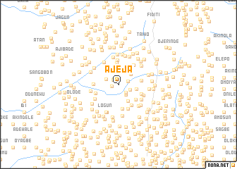 map of Ajeja