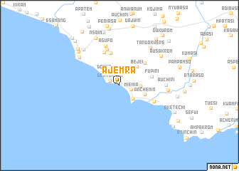 map of Ajemra