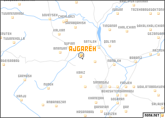 map of Ajgareh