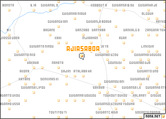 map of Ajia Saboa