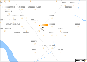 map of Ajiba