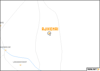 map of Ajikemai