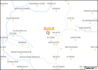 map of Ajiló