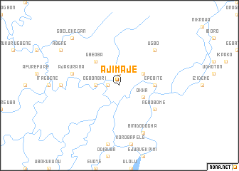 map of Ajimaje