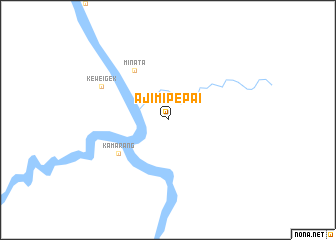 map of Ajimipepai