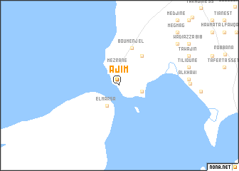 map of Ajim