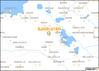 map of Ajinaluyani