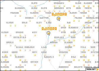 map of Ajinopa