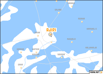 map of Ajiri