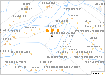 map of Ajīrlū