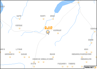 map of Ajir