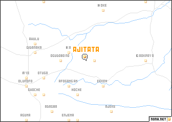 map of Ajitata