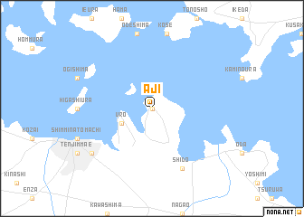 map of Aji