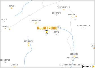 map of Ajjatābād