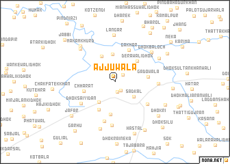 map of Ajjūwāla