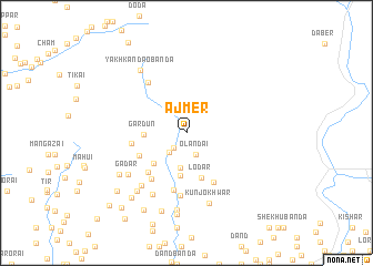 map of Ajmer