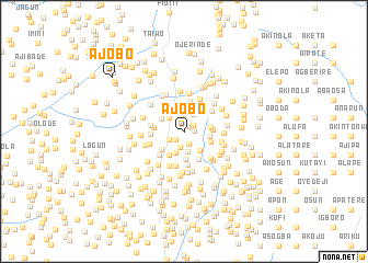 map of Ajobo