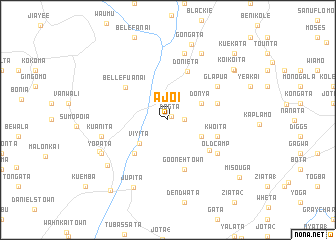 map of Ajoi