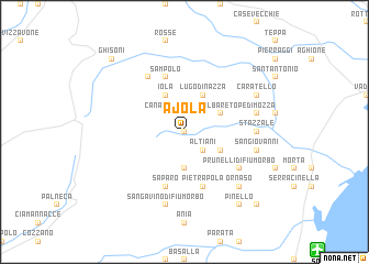 map of Ajola