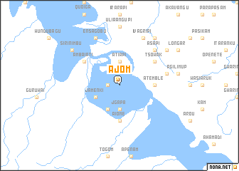 map of Ajom