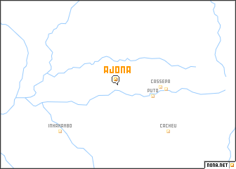 map of Ajona
