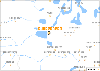 map of Ajorradero