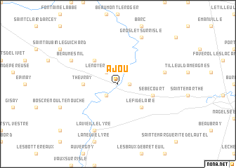 map of Ajou