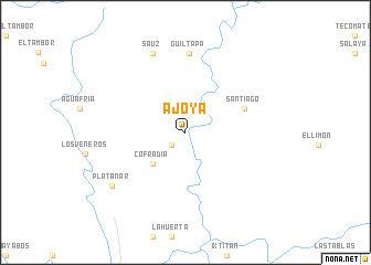 map of Ajoya