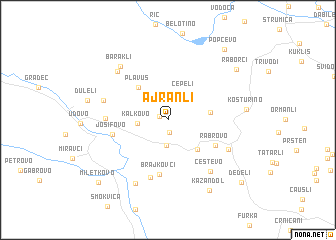 map of Ajranli