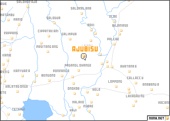 map of Ajubisu