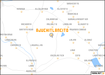 map of Ajuchitlancito
