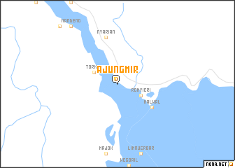 map of Ajungmir