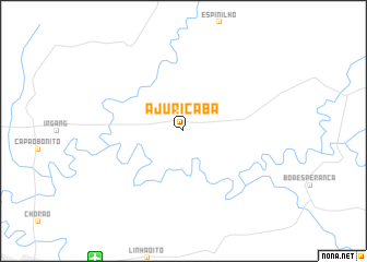 map of Ajuricaba
