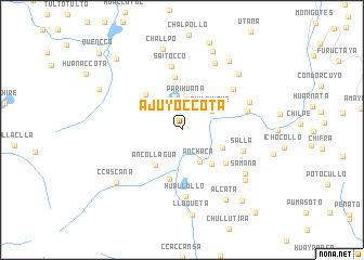 map of Ajuyoccota