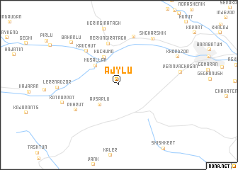 map of Ajylu