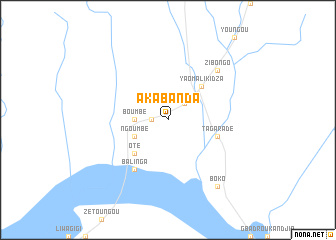 map of Akabanda