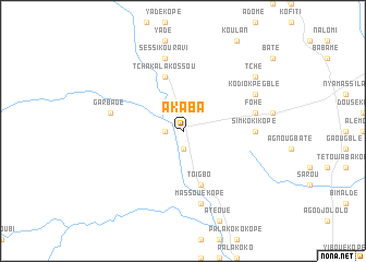 map of Akaba