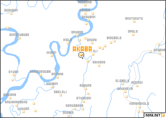 map of Akaba