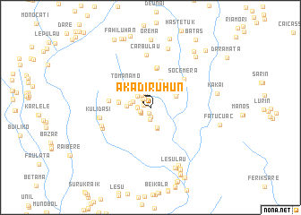 map of Akadiruhun