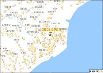 map of Akalaran