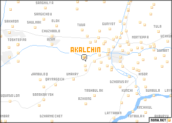 map of Akalchin