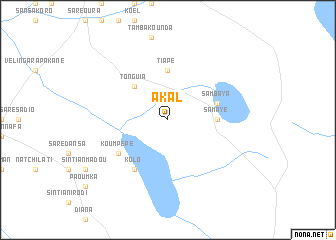 map of Akal