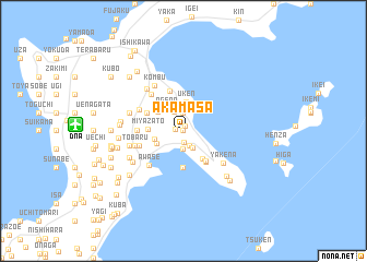 map of Akamasa