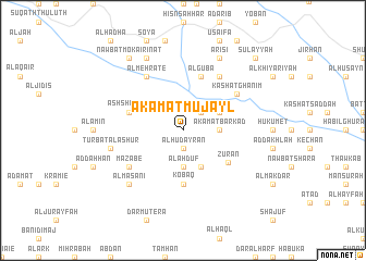 map of Akamat Mujayl