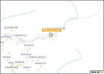 map of Akarmara