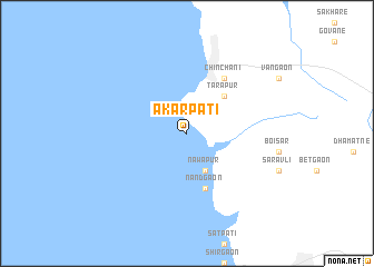 map of Akarpati