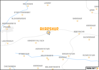 map of Akarshur