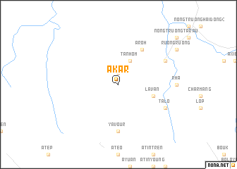 map of A Kar