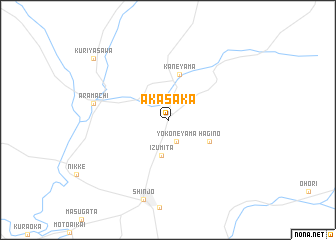 map of Akasaka